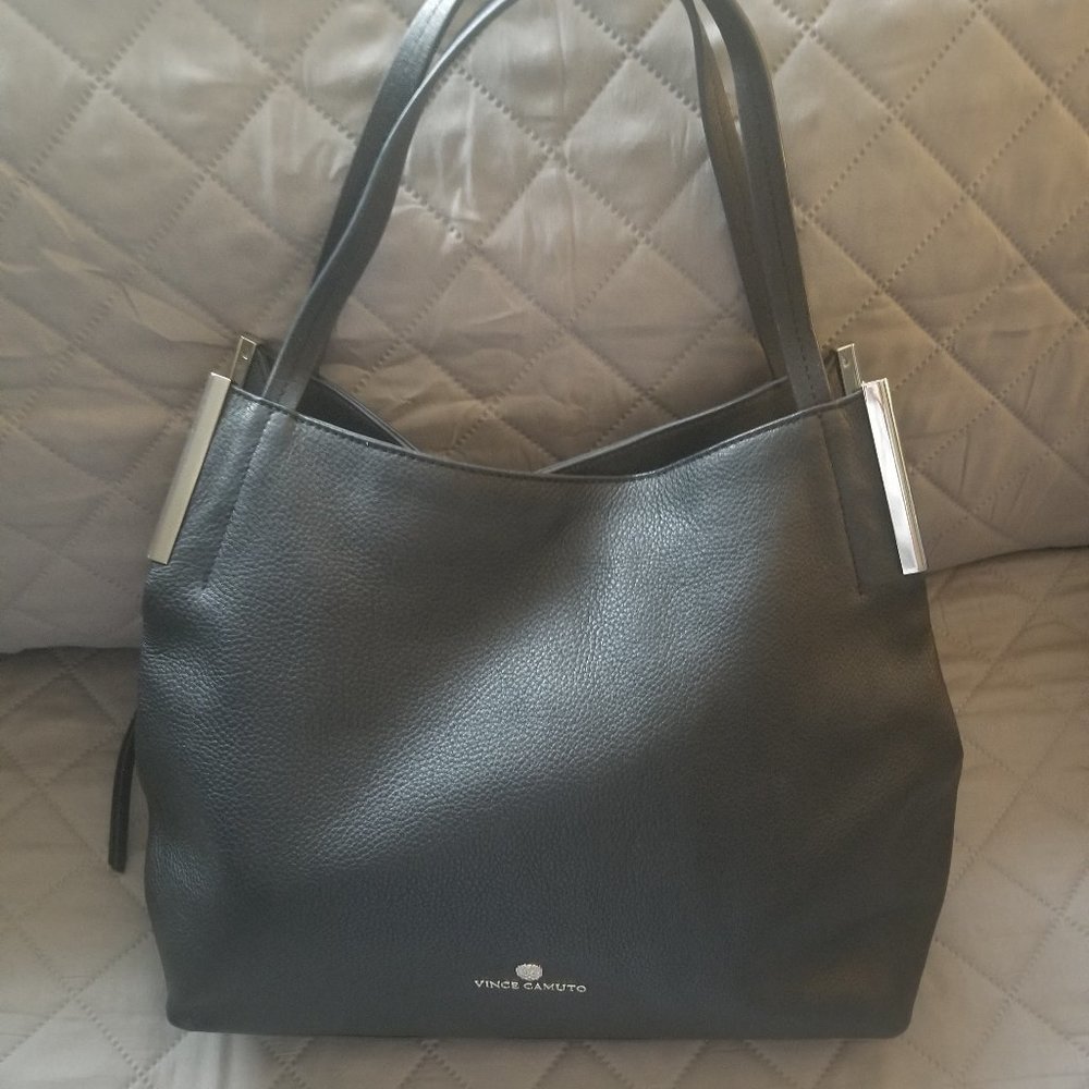 Vince Camuto Tina Pebble Leather Shoulder bag
